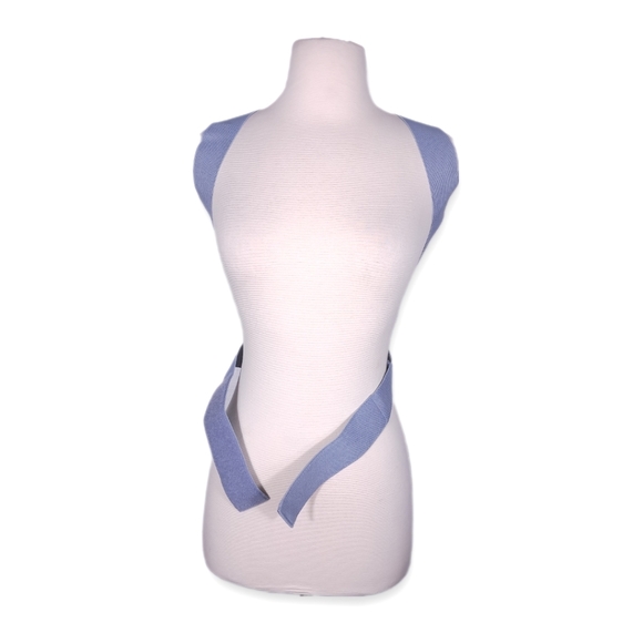 Athletic Back Support Womens Mens Shoulder Gym Support Spine Belt Brace Back - Picture 11 of 14